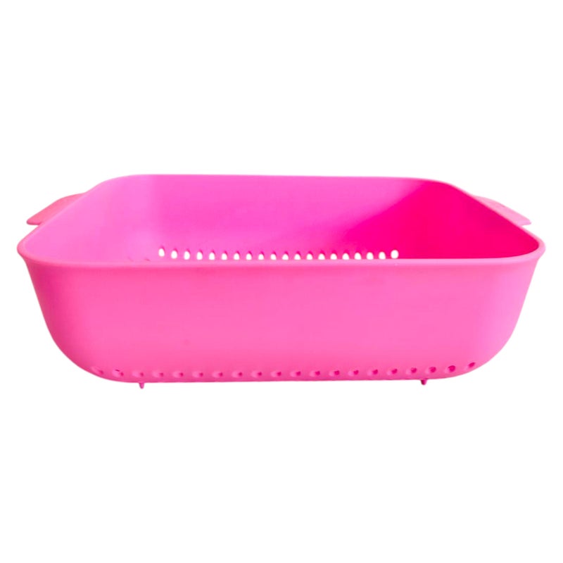 Khurshid Plastics Nosa Plastic Strainer from Khorshid Plast Plastic - Pink - Image 2